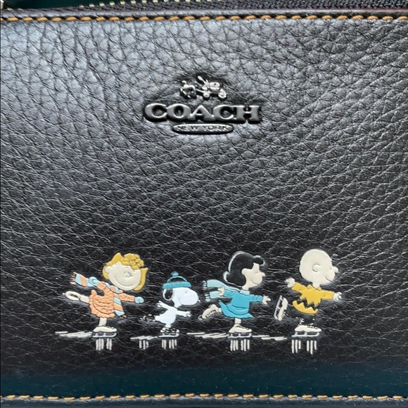 🔥🌟RARE NWTs Coach x Peanuts Boxed Mini Skinny ID - Picture 6 of 10